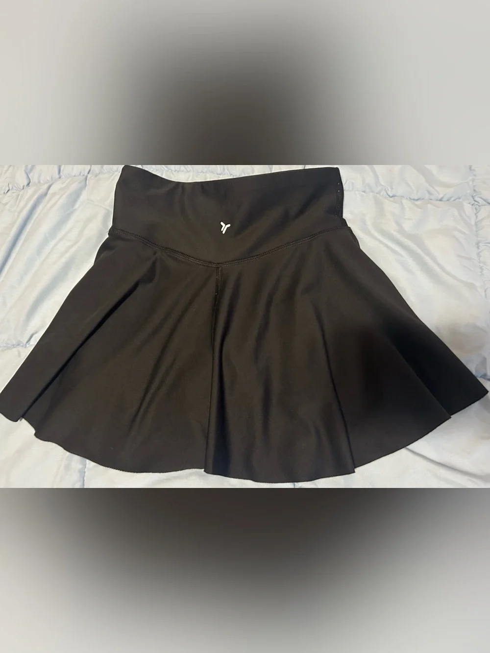 Old Navy Active Powersoft Girls Skort Size 8 Black GO DRY COOL